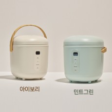 [오르테]미니 밥솥 / 구성 : 본체,내솥,분리형코드,주걱,계량컵,설명서 (에너지소비1등급)
