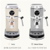 [오르테]4in1 에스프레소 커피머신(20bar) / 구성 : 본체,물통,원두포터필터,싱글샷,더블샷, 캡슐포터필터,작은캡슐필터,큰캡슐필터,스푼템퍼