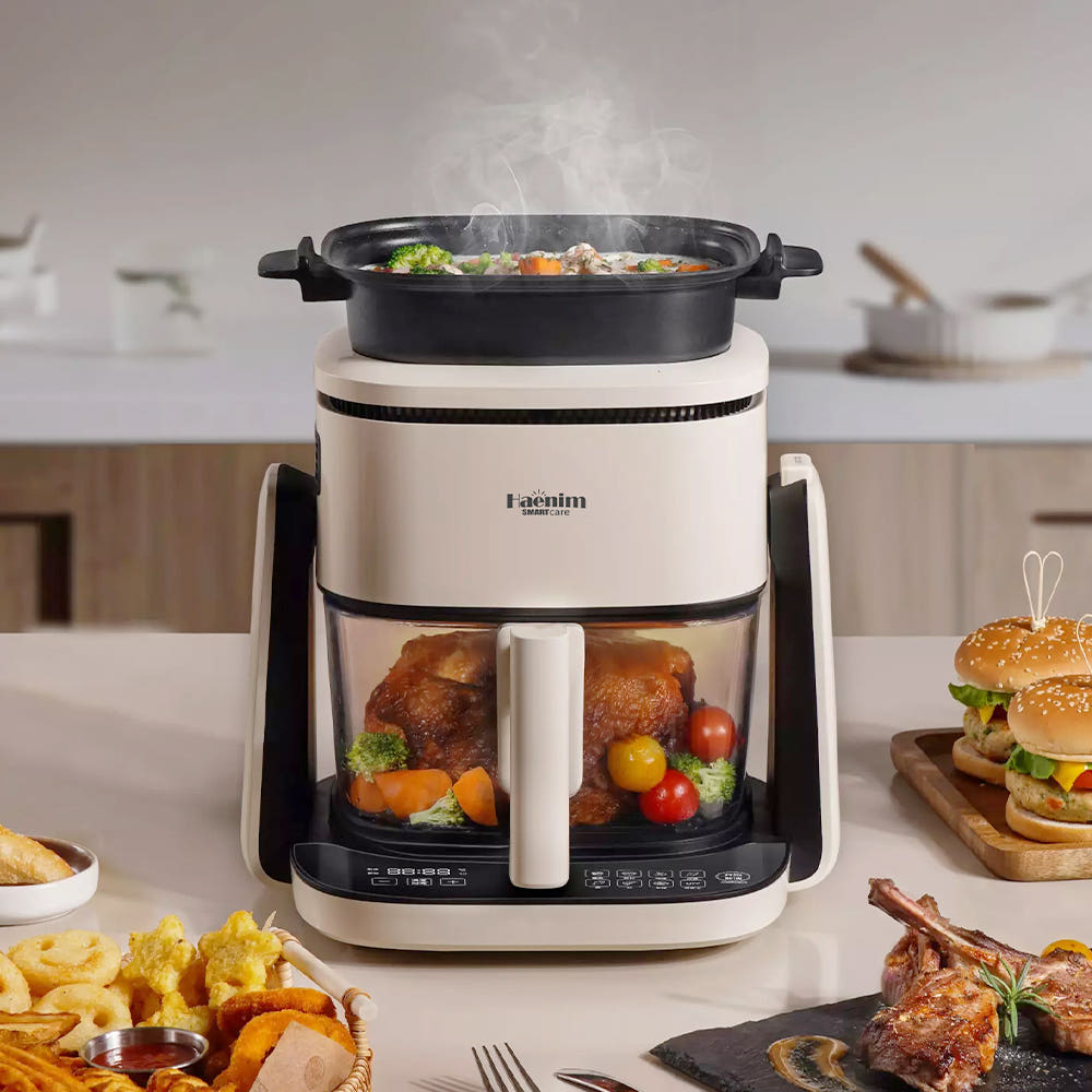 [해님]2in1스윙글라스스마트유리에어프라이어